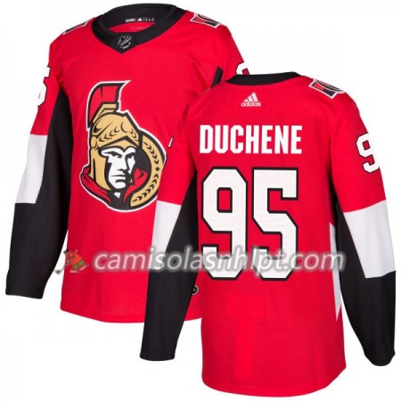 Camisola Ottawa Senators Matt Duchene 95 Adidas 2017-2018 Vermelho Authentic - Homem